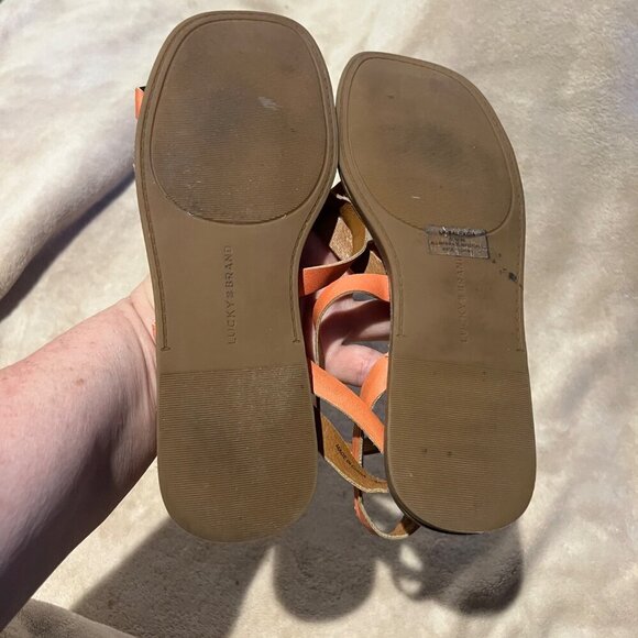 Lucky Brand LP Balexcia Sandals woman's size 8.5 - Picture 8 of 9